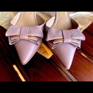 Salvatore Ferragamo D’orsay kitten heel pump